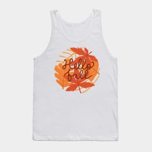 Hello fall Tank Top